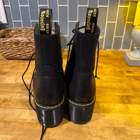 Dr. Martens Black Leather Boots - Picture 3 of 6